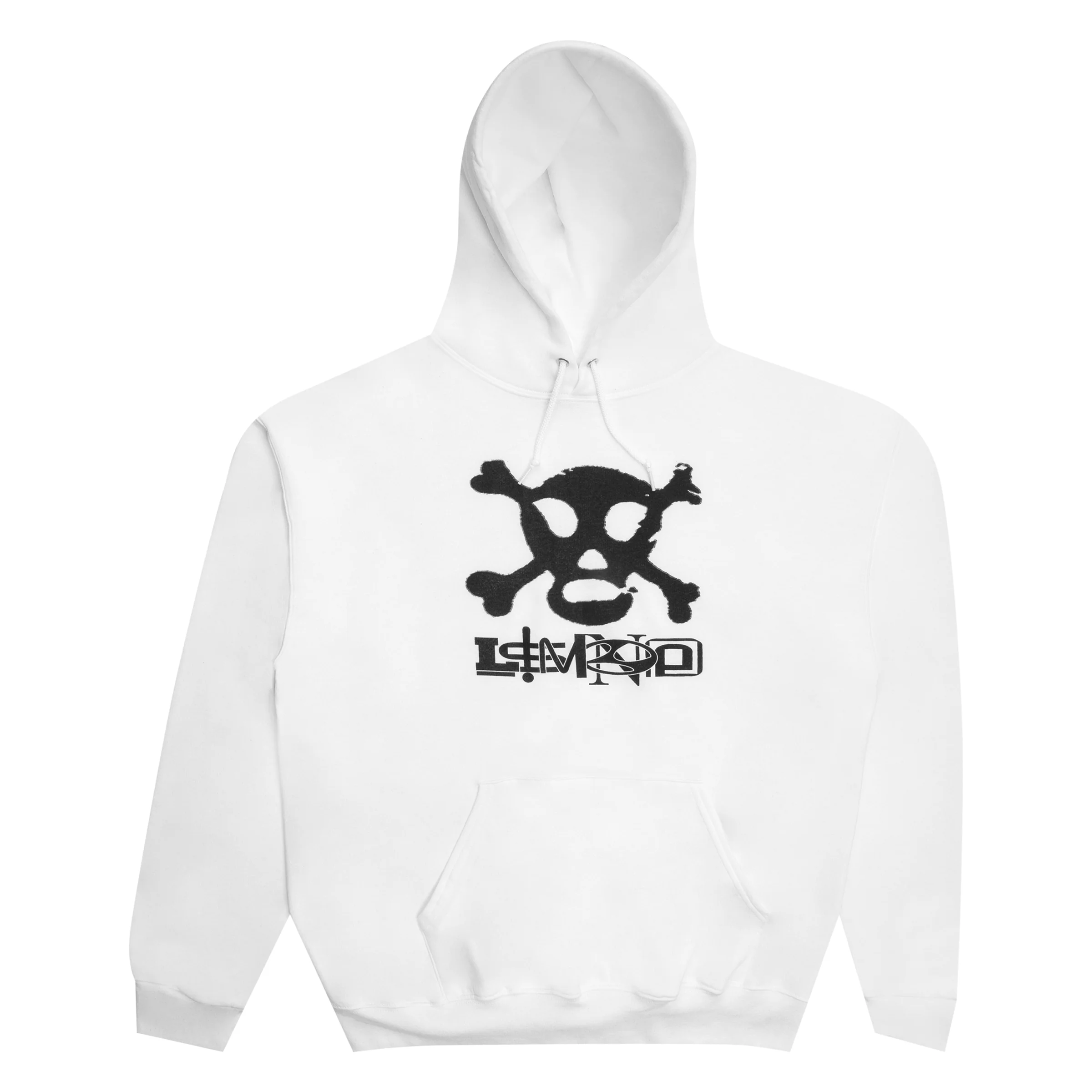 Game Over Hood - White