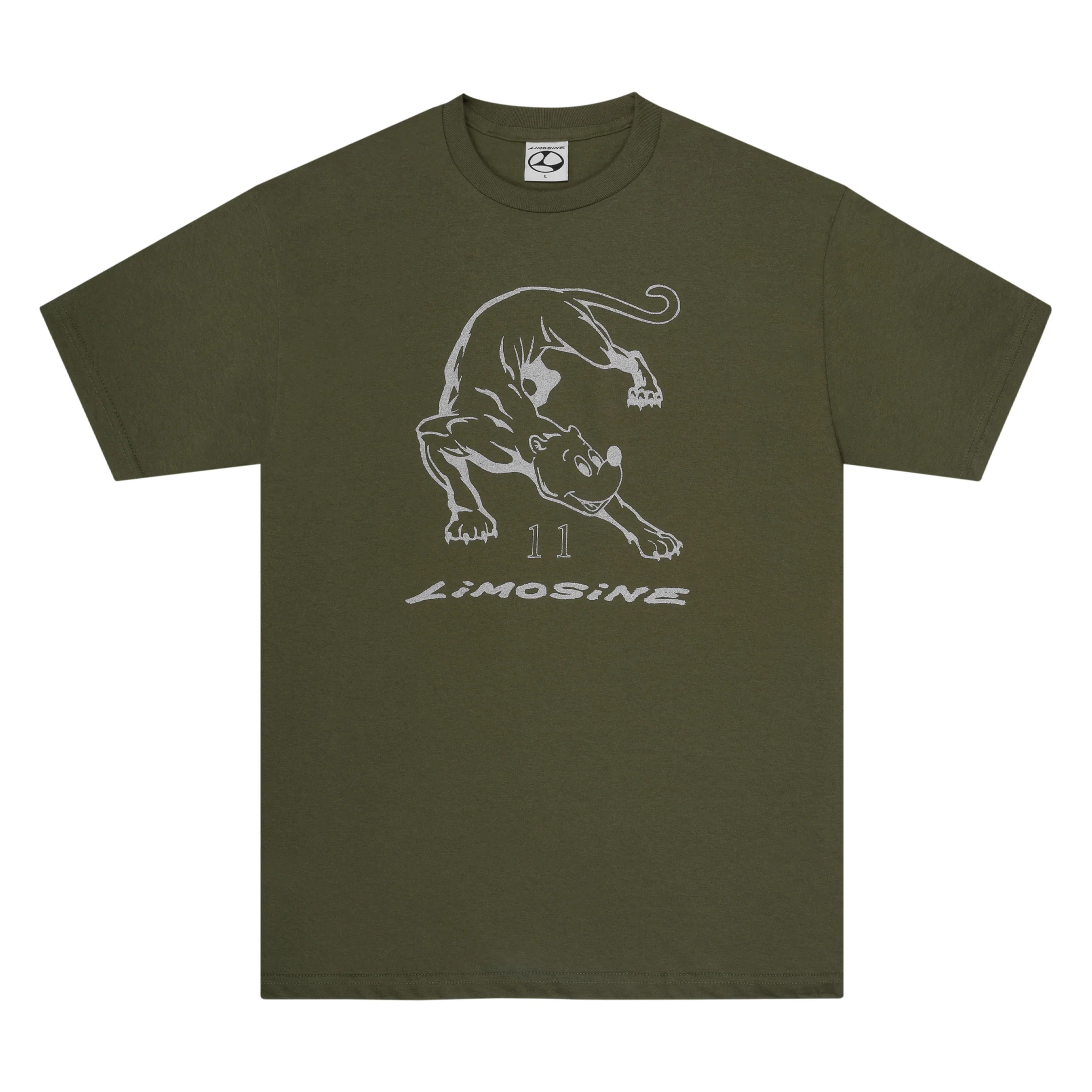 Panther Tee - Olive