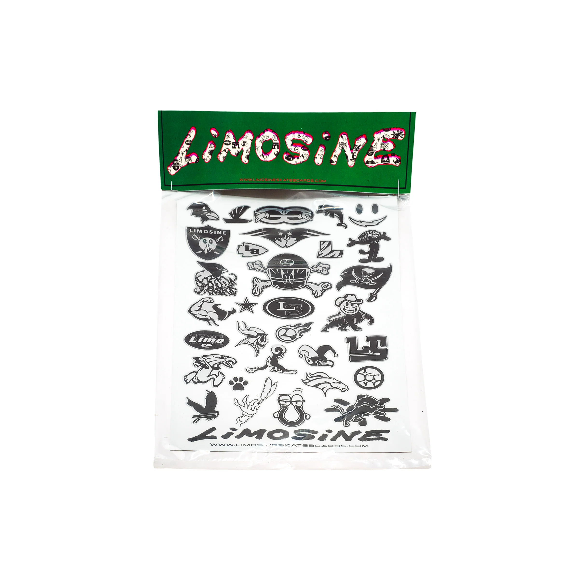 LIMO TEAMS - Peel Away Sticker Sheet